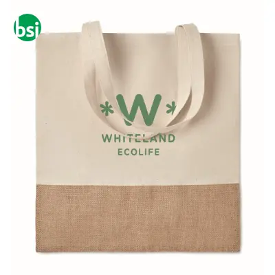 Shopping bag jute details - INDIA TOTE - Immagine 3