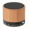 Round Bamboo Bluetooth speaker  - 3W - ROUND BAMBOO - Anteprima 14