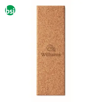 Metal Ball pen set in cork box  - QUERCUS - Immagine 6