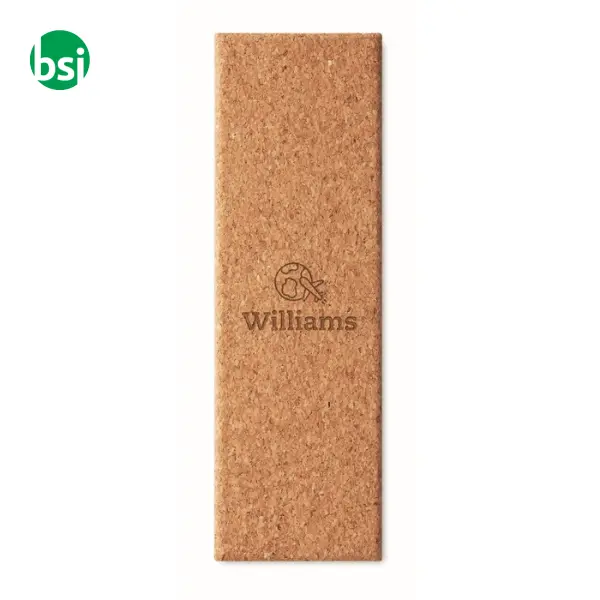 Metal Ball pen set in cork box  - QUERCUS -  6