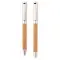 Metal Ball pen set in cork box  - QUERCUS - Anteprima 9
