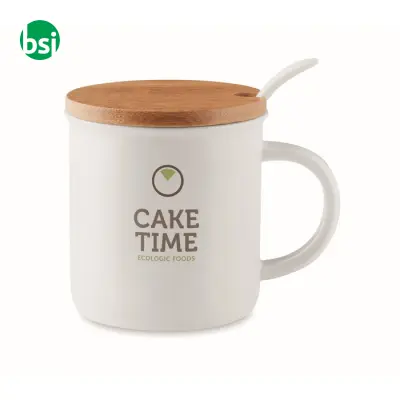 Porcelain mug with spoon - KENYA - Immagine 10