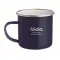 Metal mug with enamel layer - 350ml - PLATEADO - Anteprima 3