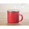 Metal mug with enamel layer - 350ml - PLATEADO - Anteprima 4