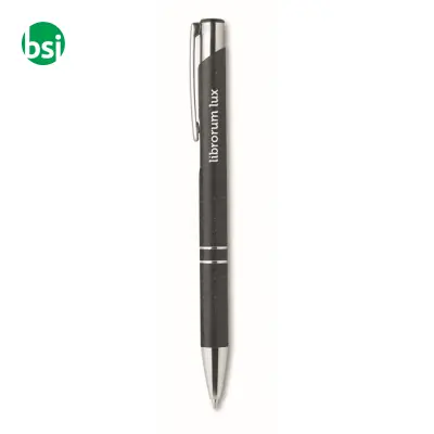 Wheat Straw/ABS push type pen - BERN PECAS - Immagine 3