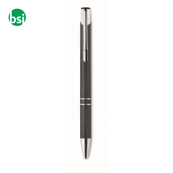 Wheat Straw/ABS push type pen - BERN PECAS -  4