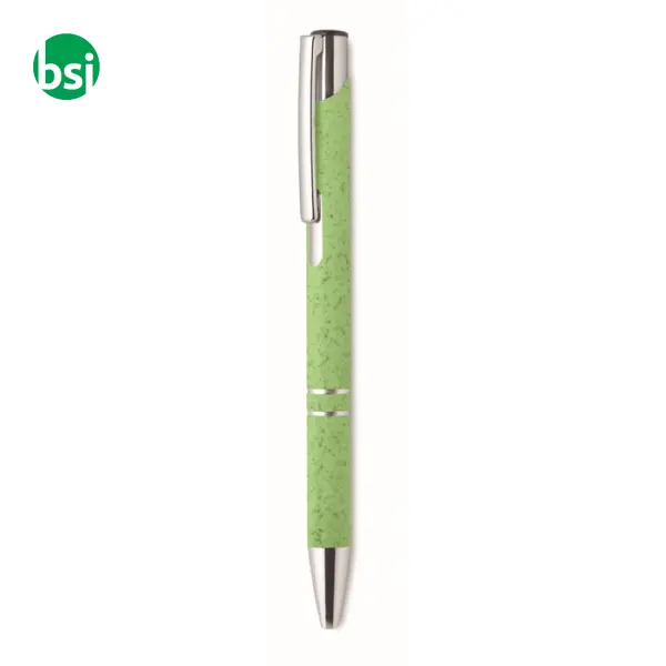 Wheat Straw/ABS push type pen - BERN PECAS -  25