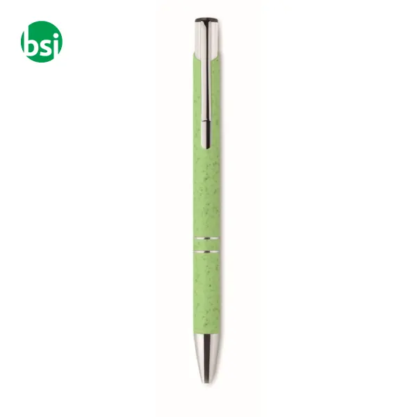 Wheat Straw/ABS push type pen - BERN PECAS -  13