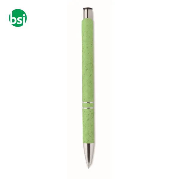 Wheat Straw/ABS push type pen - BERN PECAS -  14