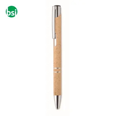 Wheat Straw/ABS push type pen - BERN PECAS - Immagine 26