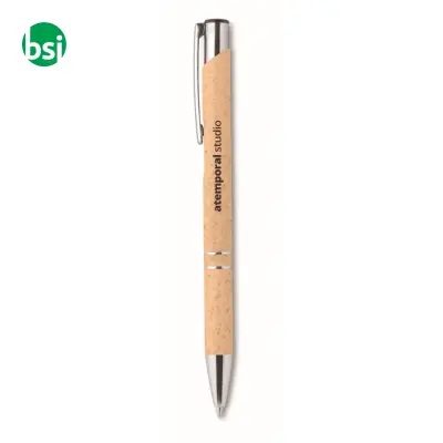Wheat Straw/ABS push type pen - BERN PECAS - Immagine 16