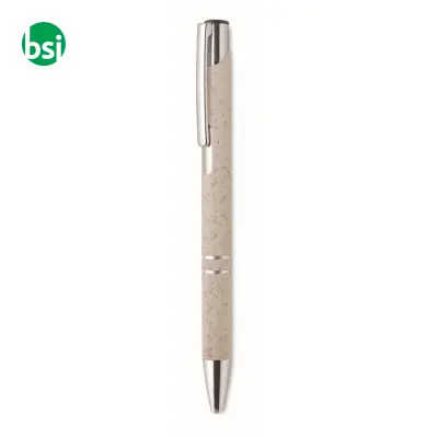 Wheat Straw/ABS push type pen - BERN PECAS - Immagine 27