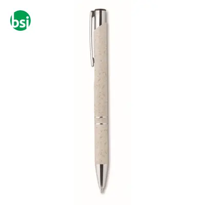 Wheat Straw/ABS push type pen - BERN PECAS - Immagine 19