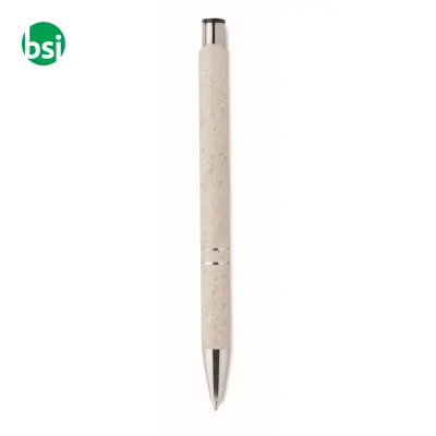 Wheat Straw/ABS push type pen - BERN PECAS - Immagine 21