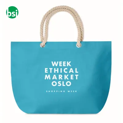 Beach bag with cord handle - MENORCA - Immagine 17
