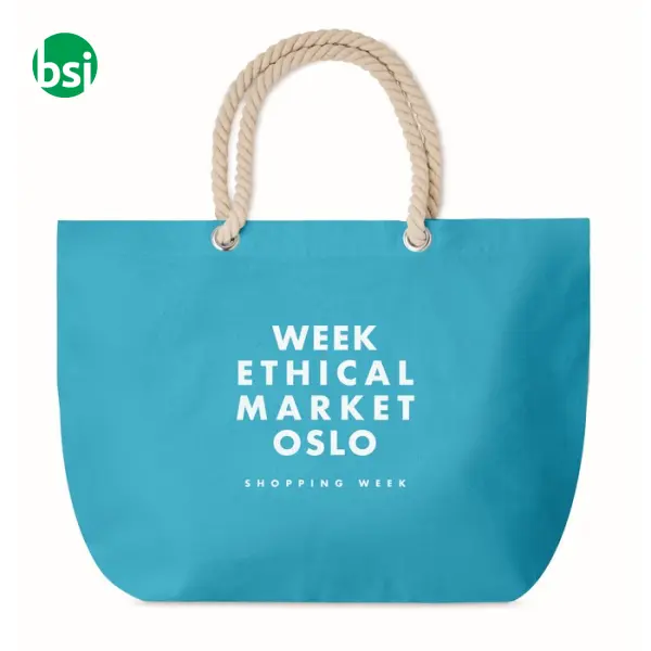Beach bag with cord handle - MENORCA -  17