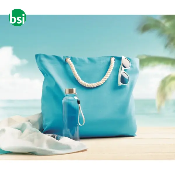 Beach bag with cord handle - MENORCA -  11