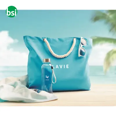 Beach bag with cord handle - MENORCA - Immagine 12