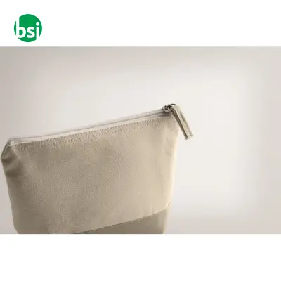 Bicolour cotton cosmetic bag - KLEUREN - Immagine 14