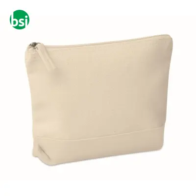 Bicolour cotton cosmetic bag - KLEUREN - Immagine 20