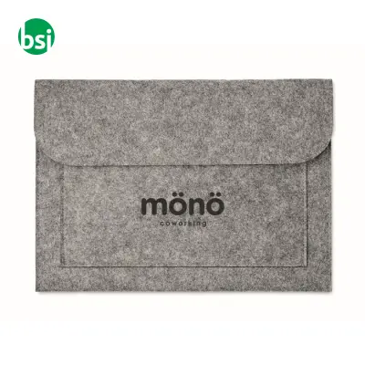 15 inch Felt laptop pouch - POUCHLO - Immagine 4