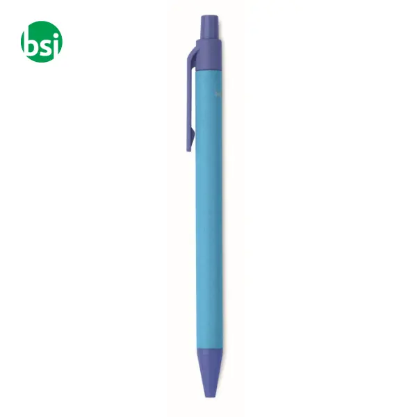 Paper/PLA corn ball pen - CARTOON COLOURED -  7