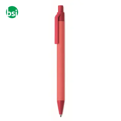 Paper/PLA corn ball pen - CARTOON COLOURED - Immagine 24