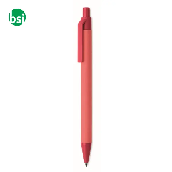 Paper/PLA corn ball pen - CARTOON COLOURED -  24