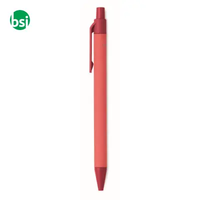 Paper/PLA corn ball pen - CARTOON COLOURED - Immagine 10