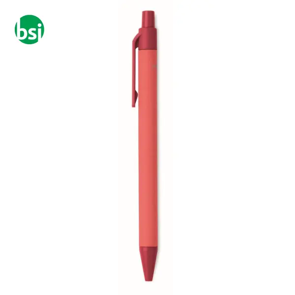 Paper/PLA corn ball pen - CARTOON COLOURED -  10