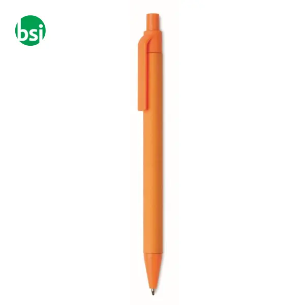 Paper/PLA corn ball pen - CARTOON COLOURED -  25