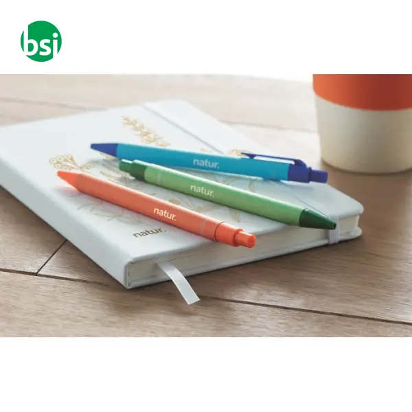 Paper/PLA corn ball pen - CARTOON COLOURED -  13