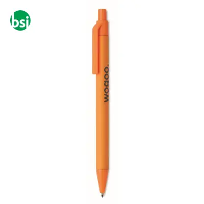 Paper/PLA corn ball pen - CARTOON COLOURED - Immagine 14