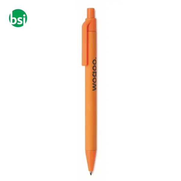 Paper/PLA corn ball pen - CARTOON COLOURED -  14