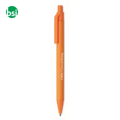 Paper/PLA corn ball pen - CARTOON COLOURED - Immagine 16
