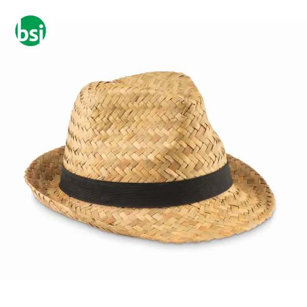 Natural straw hat - MONTEVIDEO -  10