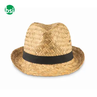Natural straw hat - MONTEVIDEO - Immagine 3