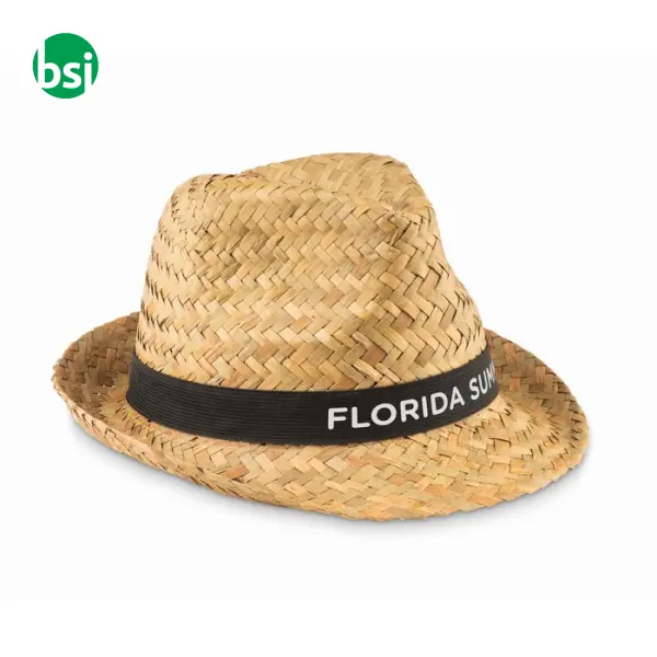 Natural straw hat - MONTEVIDEO -  2