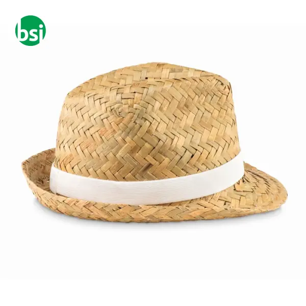 Natural straw hat - MONTEVIDEO -  8