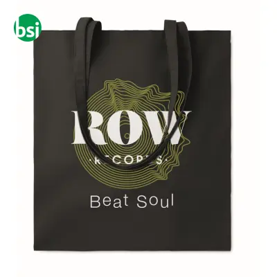 Cotton shopping bag 180gr/m2 - COTTONEL COLOUR ++ - Immagine 2