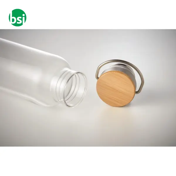 Tritan 800ml bottle bamboo top  - HELSINKI BASIC -  5