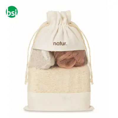 Bath set in cotton pouch - CUIDA SET - Immagine 2