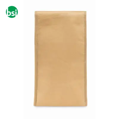Woven paper 2,3L lunch bag. - PAPERLUNCH - Immagine 5