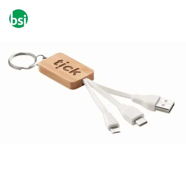 Bamboo 3-in-1 cable - CLAUER -  5