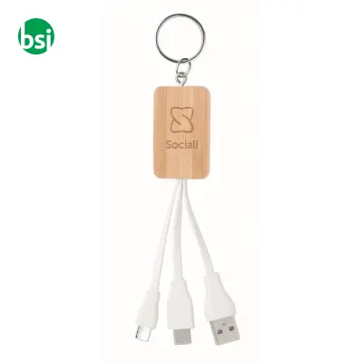 Bamboo 3-in-1 cable - CLAUER - Immagine 2