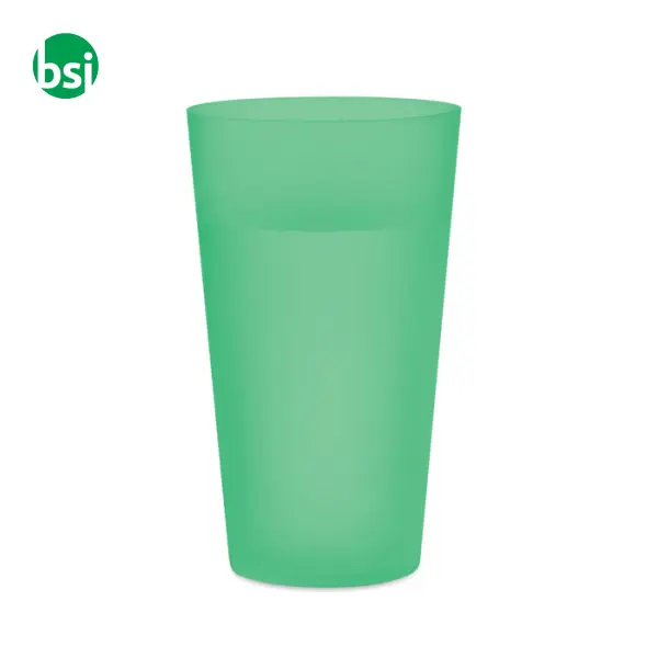 Frosted PP cup 550 ml - 550ml - FESTA CUP -  12