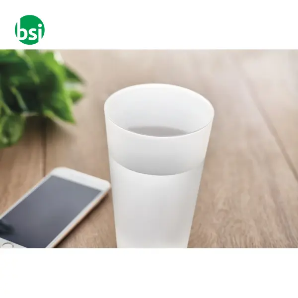 Frosted PP cup 550 ml - 550ml - FESTA CUP -  15