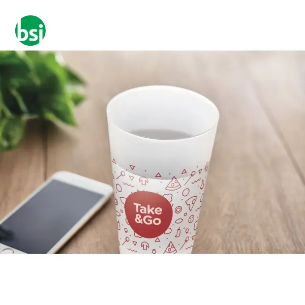 Frosted PP cup 550 ml - 550ml - FESTA CUP -  16