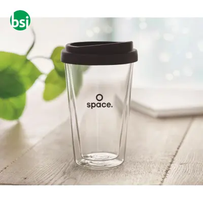 High borosilicate glass 350ml - BIELO TUMBLER - Immagine 3
