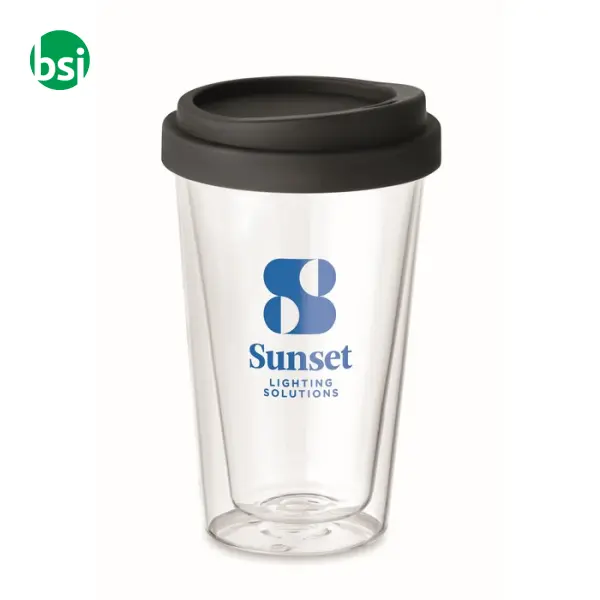 High borosilicate glass 350ml - BIELO TUMBLER -  12